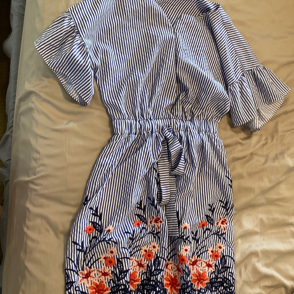 Blue Stripped Dress